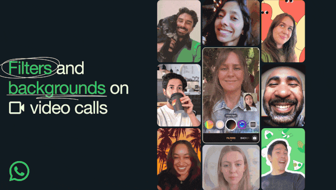 WhatsApp Introduces Filters and Custom Backgrounds to Elevate Video Calls